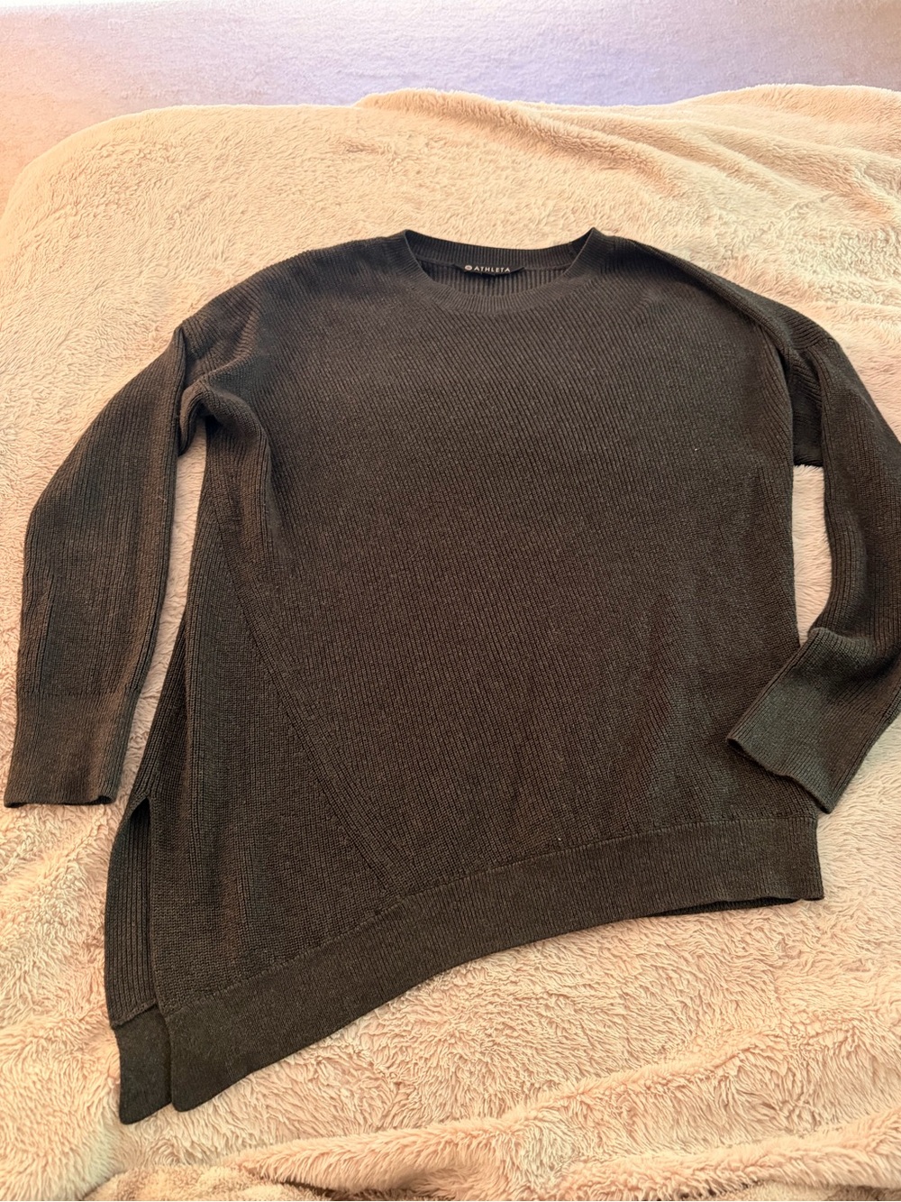 Athleta Asym Sweater M